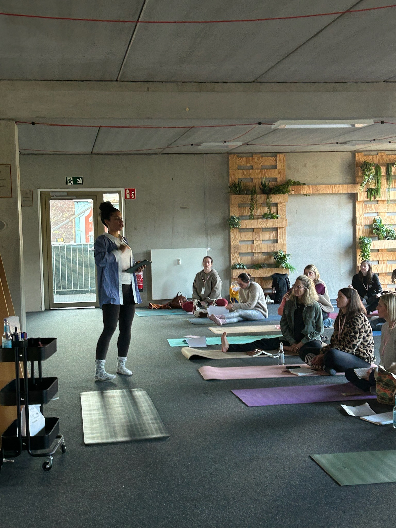 Teilnehmerinnen der Yoga Konferenz